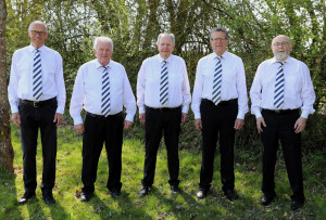 Die Ehrenmitglieder der SpVgg Hofstetten